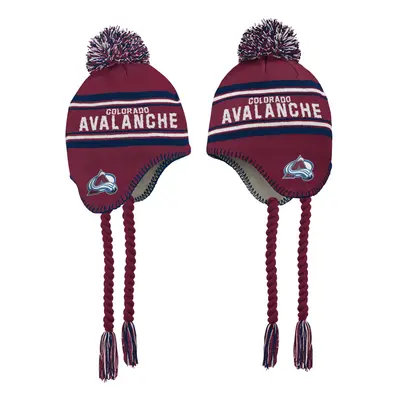 Colorado Avalanche dětská zimní čepice Jacquard Tassel Knit With Pom