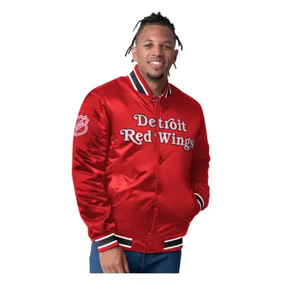 Detroit Red Wings pánská bunda The CLOSER Reversible Varsity Satin