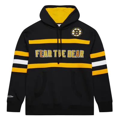 Boston Bruins pánská mikina s kapucí Head Coach Hoodie Current Logo