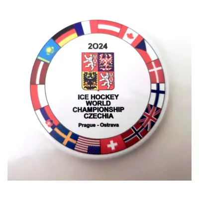 Hokejové reprezentace magnetka Ice Hockey World Championship Czechia MS 2024