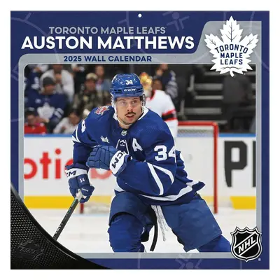 Toronto Maple Leafs kalendář #34 Auston Matthews 2025 Wall Calendar