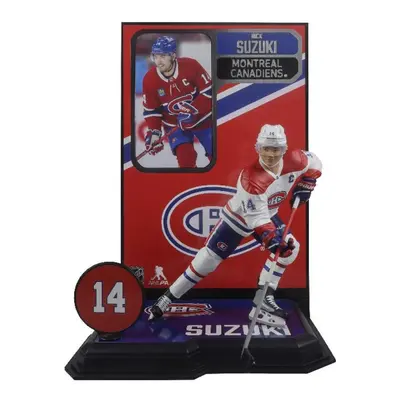 Montreal Canadiens figurka Nick Suzuki #14 Figure SportsPicks 2023/2024 Season Away Jersey