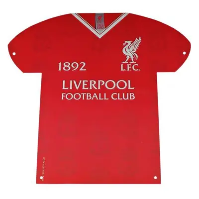 FC Liverpool kovová značka Metal Shirt Sign LB