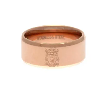 FC Liverpool prsten Rose Gold Plated Ring Large