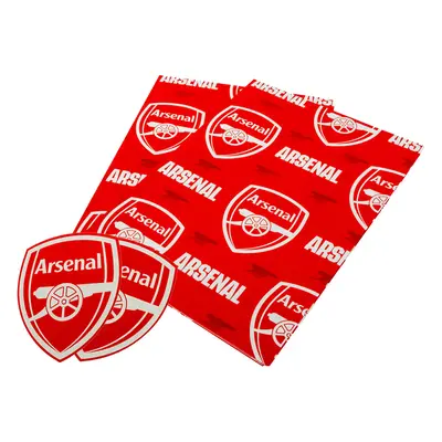 FC Arsenal balící papír 2 pcs Text Gift Wrap