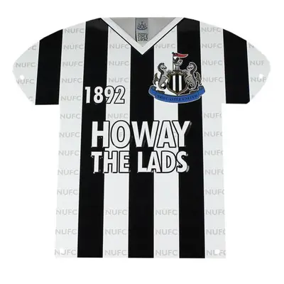 Newcastle United kovová značka Metal Shirt Sign