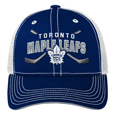 Toronto Maple Leafs dětská čepice baseballová kšiltovka Lockup Meshback Adjustable