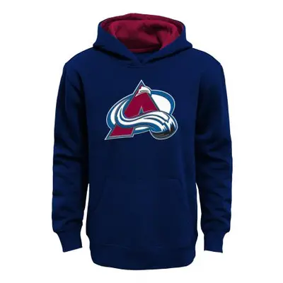 Colorado Avalanche dětská mikina s kapucí Prime Logo Pullover Fleece navy