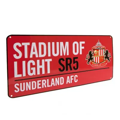 Sunderland cedule na zeď Street Sign RD