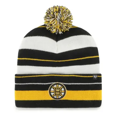 Boston Bruins zimní čepice Power Line 47 CUFF KNIT Black