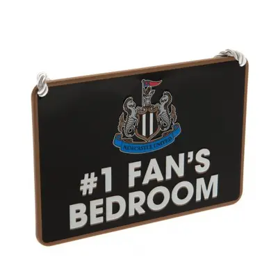 Newcastle United značka do ložnice Bedroom Sign No1 Fan