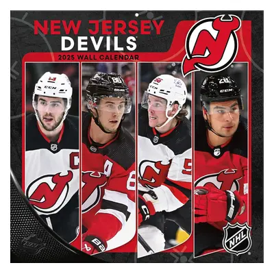 New Jersey Devils kalendář 2025 Wall Calendar