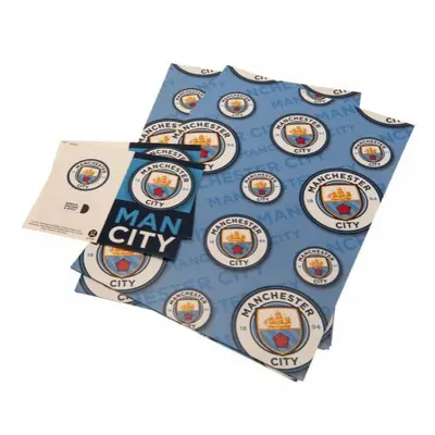 Manchester City balící papír 2 pcs Gift Wrap