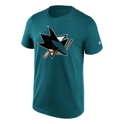 San Jose Sharks pánské tričko Primary Logo Graphic green