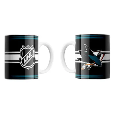 San Jose Sharks hrníček FaceOff Logo NHL (330 ml)