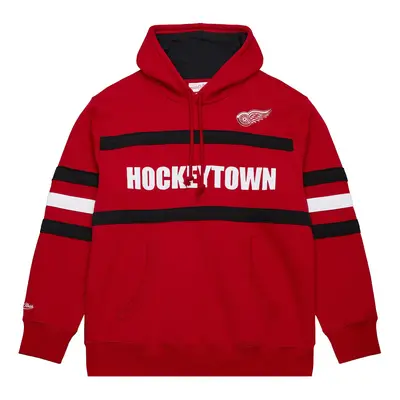 Detroit Red Wings pánská mikina s kapucí Head Coach Hoodie Current Logo