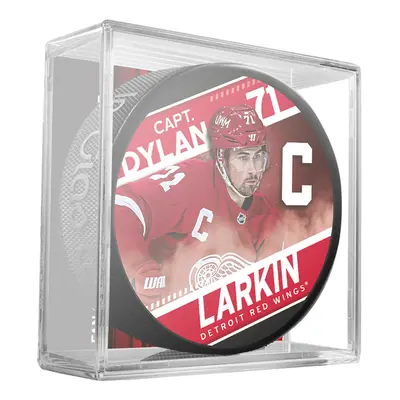 Detroit Red Wings puk Dylan Larkin Captain Collection