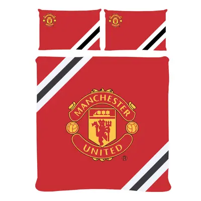 Manchester United povlečení na dvojpostel Core Stripe