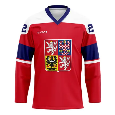 Hokejové reprezentace hokejový dres Lukáš Dostál #1 CCM Czech republic red