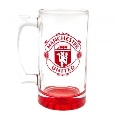 Manchester United sklenice Stein Glass Tankard red