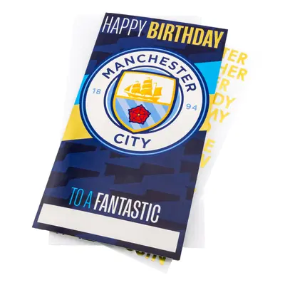 Manchester City blahopřání Personalised Birthday Card