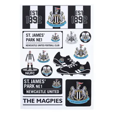 Newcastle United samolepky A4 Set 12 pcs