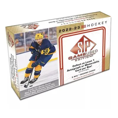 NHL boxy hokejové karty NHL 2022-23 Upper Deck SP Game Used Hobby Box