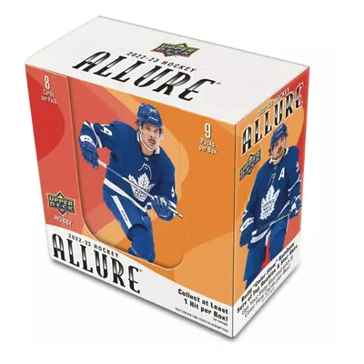 NHL boxy hokejové karty NHL 2022-23 Upper Deck Allure Hobby Box