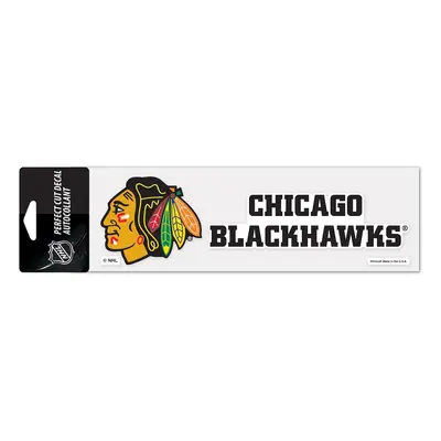 Chicago Blackhawks samolepka Logo text decal