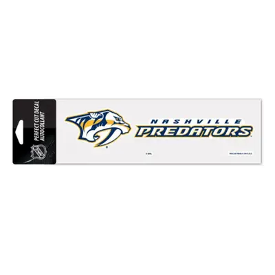 Nashville Predators samolepka Logo text decal