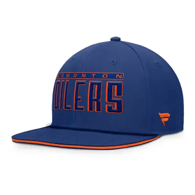 Pánská Kšiltovka Edmonton Oilers Flat Brim Snapback