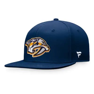 Nashville Predators čepice flat kšiltovka Core Snapback blue