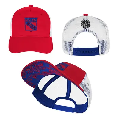 New York Rangers dětská čepice baseballová kšiltovka Lifestyle Snapback Trucker