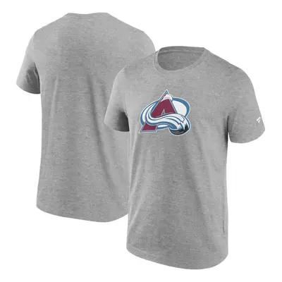 Colorado Avalanche pánské tričko Primary Logo Graphic T-Shirt Sport Gray Heather