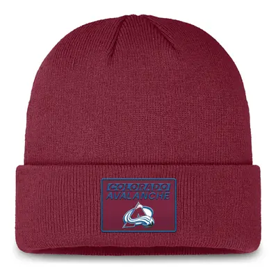 Colorado Avalanche zimní čepice Authentic Pro Rink Prime Cuffed Beanie