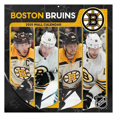 Boston Bruins kalendář 2025 Wall Calendar