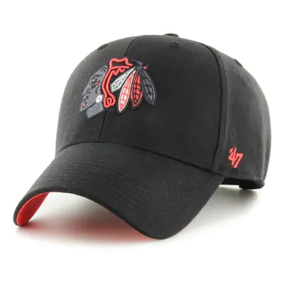 Chicago Blackhawks čepice baseballová kšiltovka Sure Shot Snapback 47 MVP NHL black