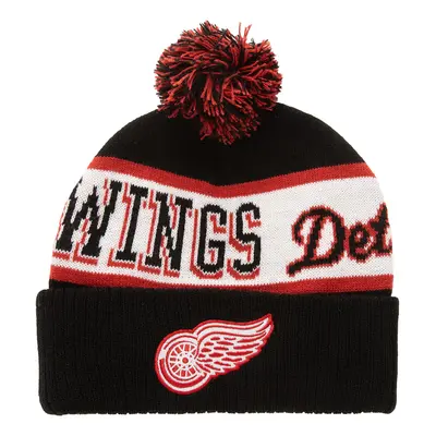 Detroit Red Wings zimní čepice Block Sweep Pom Knit (nedostupné)