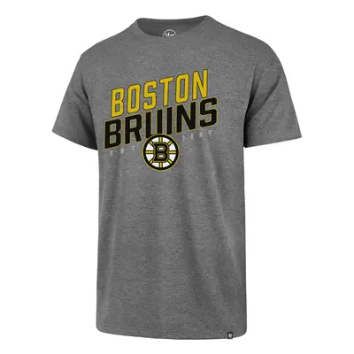 Boston Bruins pánské tričko 47 echo tee grey