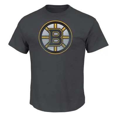 Boston Bruins pánské tričko Pigment Dyed grey