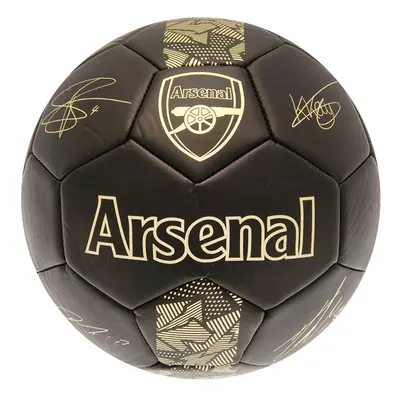 FC Arsenal fotbalový mini míč Skill Ball Signature Gold PH size 1