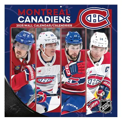 Montreal Canadiens kalendář 2025 Wall Calendar