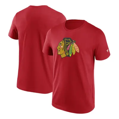 Chicago Blackhawks pánské tričko Primary Logo Graphic T-Shirt red