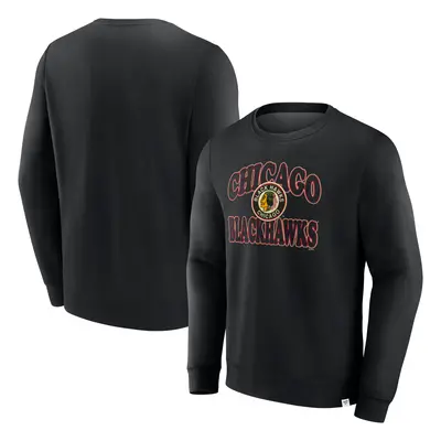 Chicago Blackhawks pánská mikina Fleece Crew