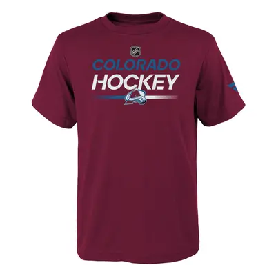 Colorado Avalanche dětské tričko Apro Wordmark Ss Ctn Tee