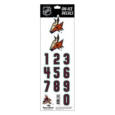 Arizona Coyotes samolepky na helmu decals alternative