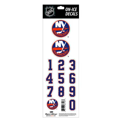 New York Islanders samolepky na helmu Decals