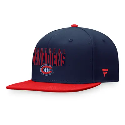 Montreal Canadiens čepice flat kšiltovka Fundamental Color Blocked Snapback