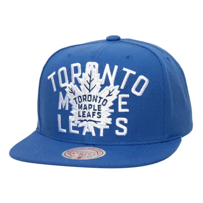 Toronto Maple Leafs čepice flat kšiltovka Full Frontal Snapback