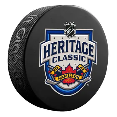 NHL produkty puk Heritage Classic 2022 Hamilton Official Game Puck